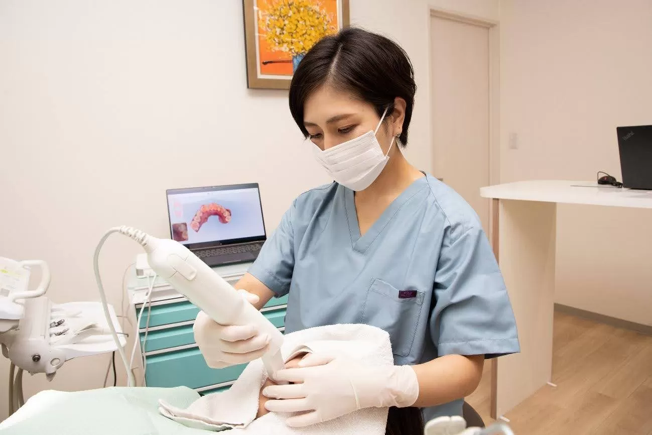 最新の設備と精密な診断技術(iTeroの使用)